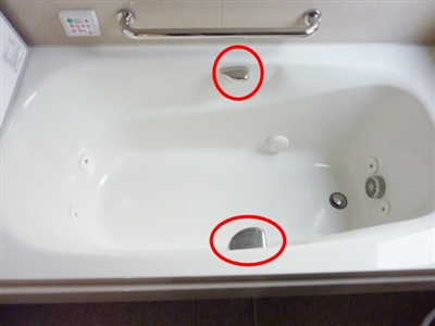 浴槽内の手すりは両側に付ける